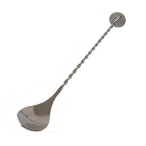 Beaumont Stainless Steel Twisted Stem Mixing Spoon/Masher