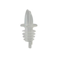 Beaumont Clear Freeflow Plastic Pourer 