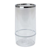 Clear Plastic Single Wine Bottle Cooler