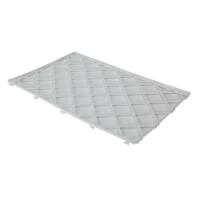 Interlocking White Glass Mats - 10 Pack