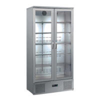 Blizzard BAR20SS Stainless Steel Double Door Upright Bottle Cooler