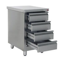 Inomak ES764C 4 Drawer Pedestal Storage