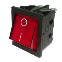 Inomak SWITCH1 Red Rocker Switch