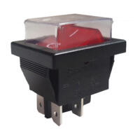 Atosa W0308001 Red Rocker Switch