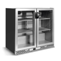 Infrico ZXS2 Double Door Back Bar Bottle Cooler with Aluminium Doors