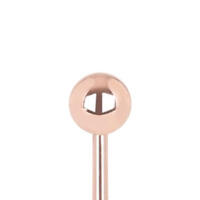 Beaumont Copper Ball Garnish Pick - 10 Pack