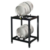 Compact 2 Cask Autotilt Stillage Rack