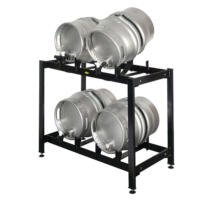 Compact 4 Cask Autotilt Stillage Rack