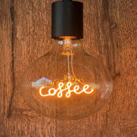 Coffee LED Bulb Home Bar Pub  