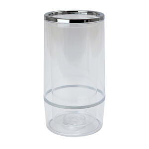 Clear Plastic Single Wine Bottle Cooler