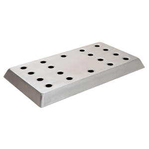 Aluminium Effect Drip Tray