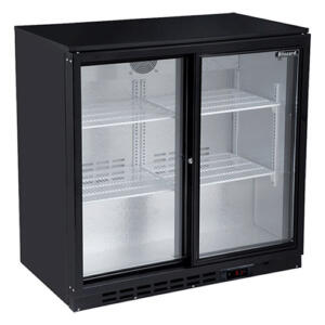 Blizzard BAR2 SL Double Sliding Door Bottle Cooler