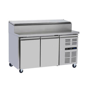 Blizzard HBC2EN - 2 Door Gastronorm Counter with Prep Top