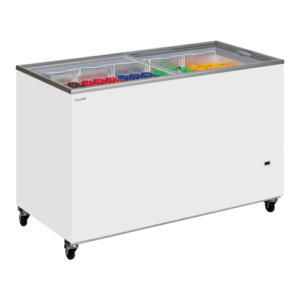 Sliding Lid Ice Cream Display