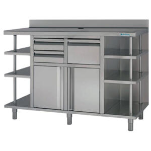 Infrico MCAF1500 1.5m Back Bar Coffee Storage Unit Station