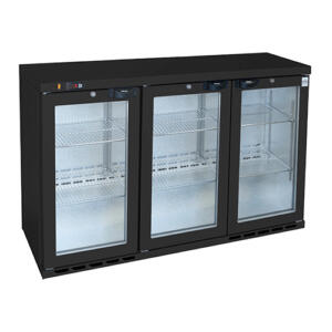 Osborne 280E Triple Door Low Height Bottle Cooler