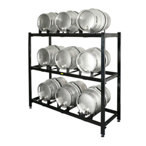 Compact 9 Cask Ale Autotilt Stillage Rack 3 x 3