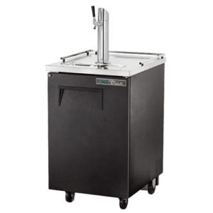 True TDD-1 Black Portable Beer Kegerator